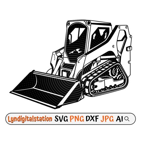 track skid steer svg free